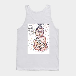 Happy Baby New Year 2025 Tank Top